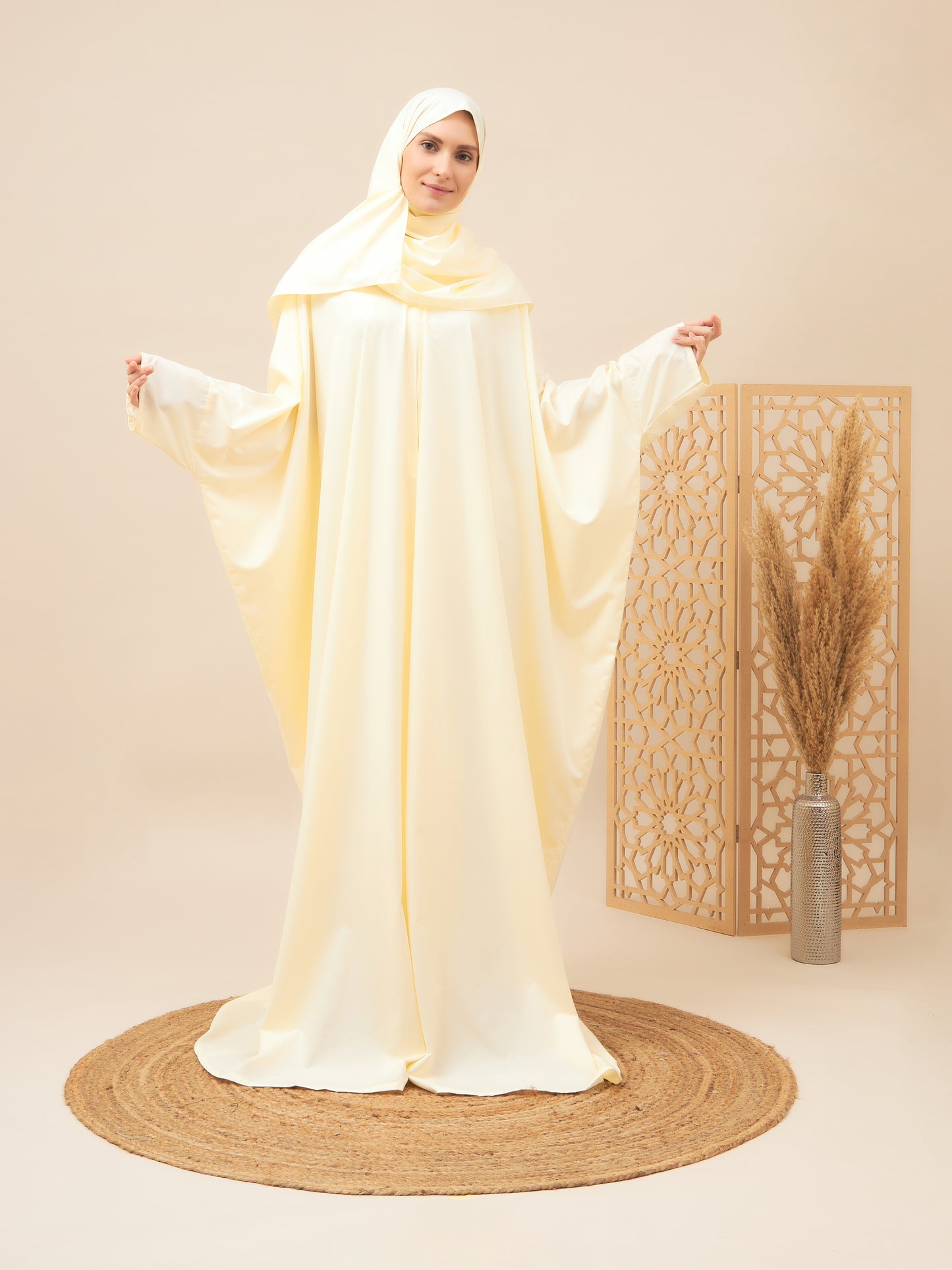 Salihat Prayer Dress I Yellow