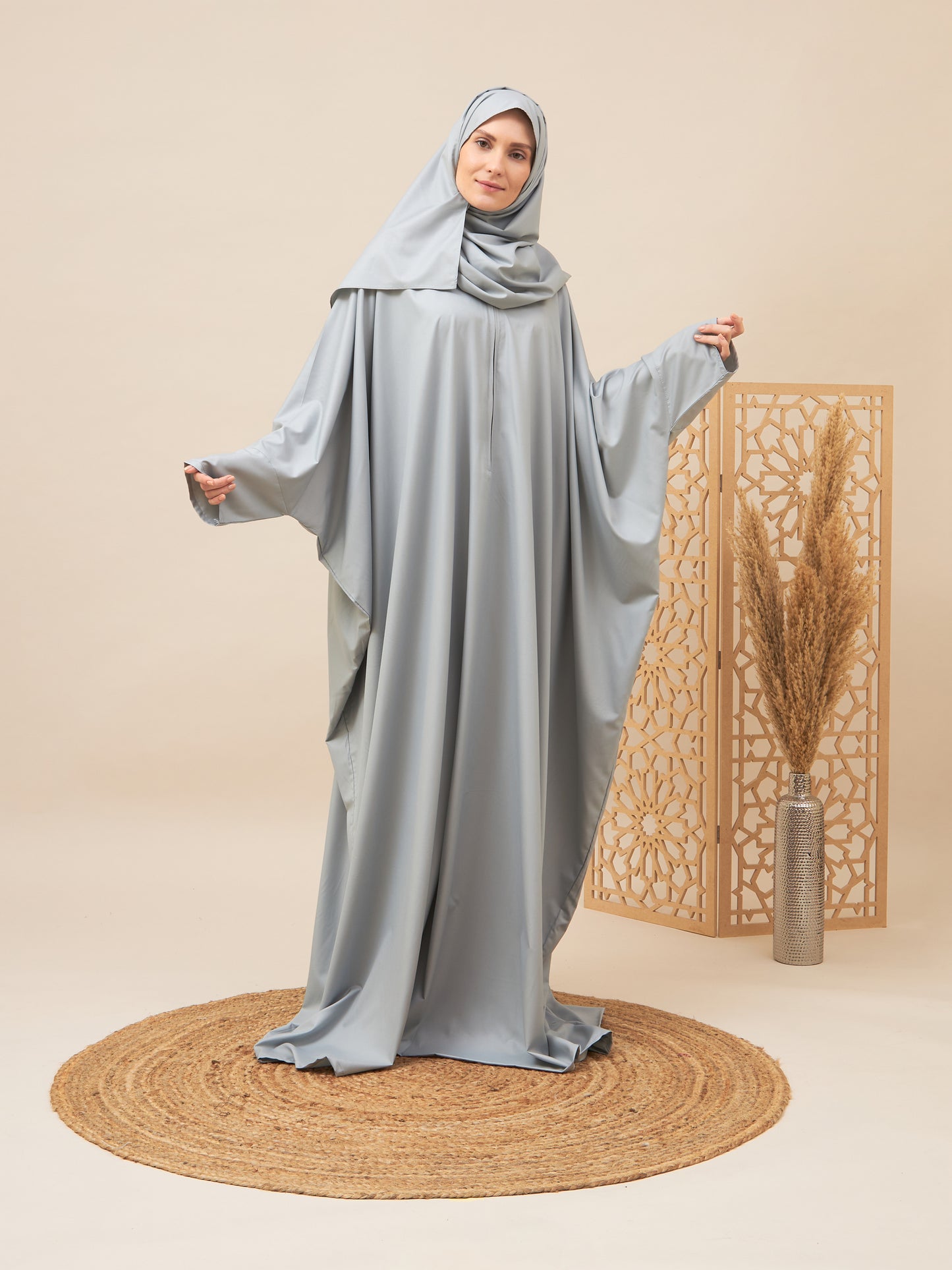 Salihat Prayer Dress I Gray