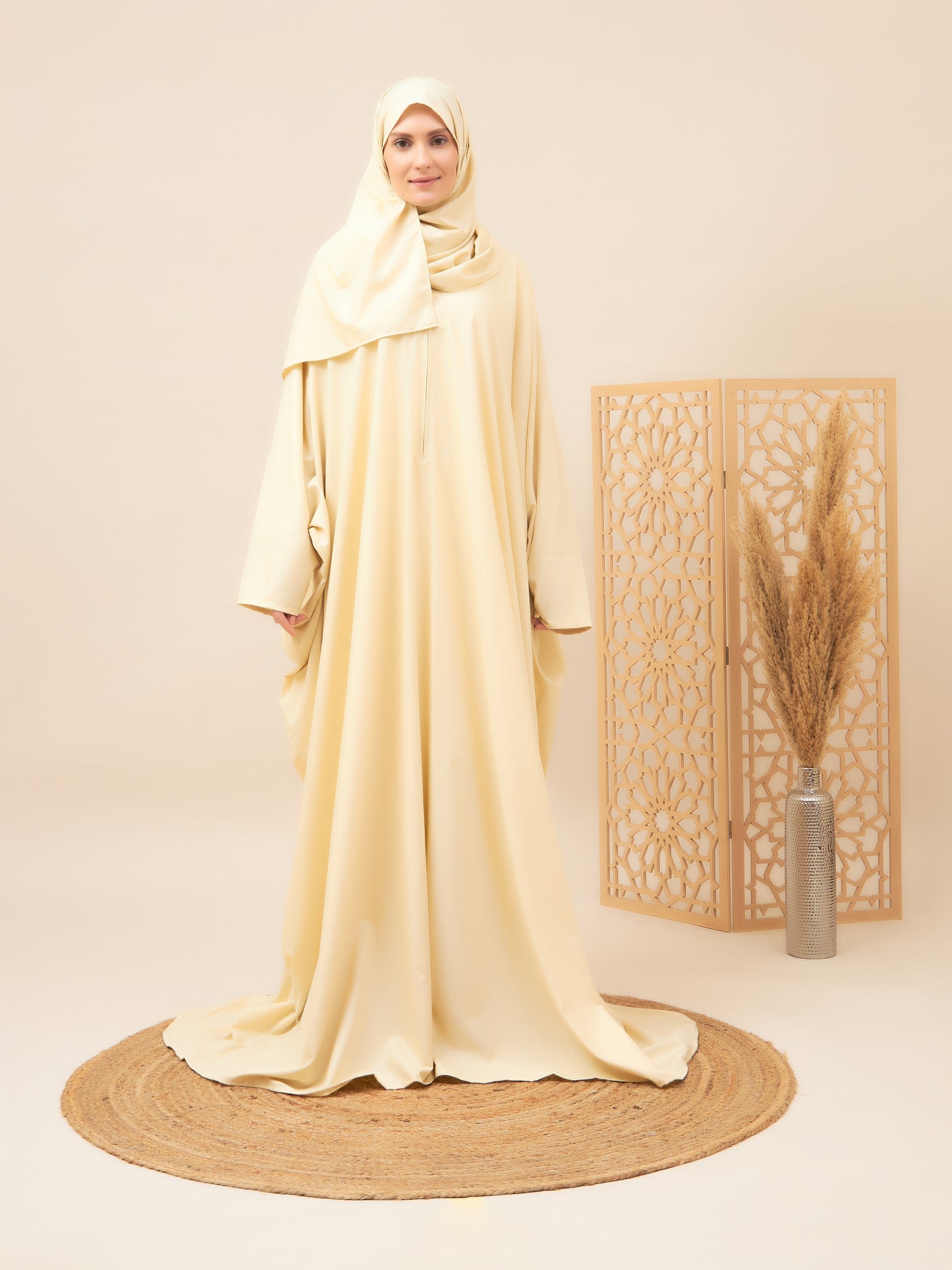 Salihat Prayer Dress I Beige