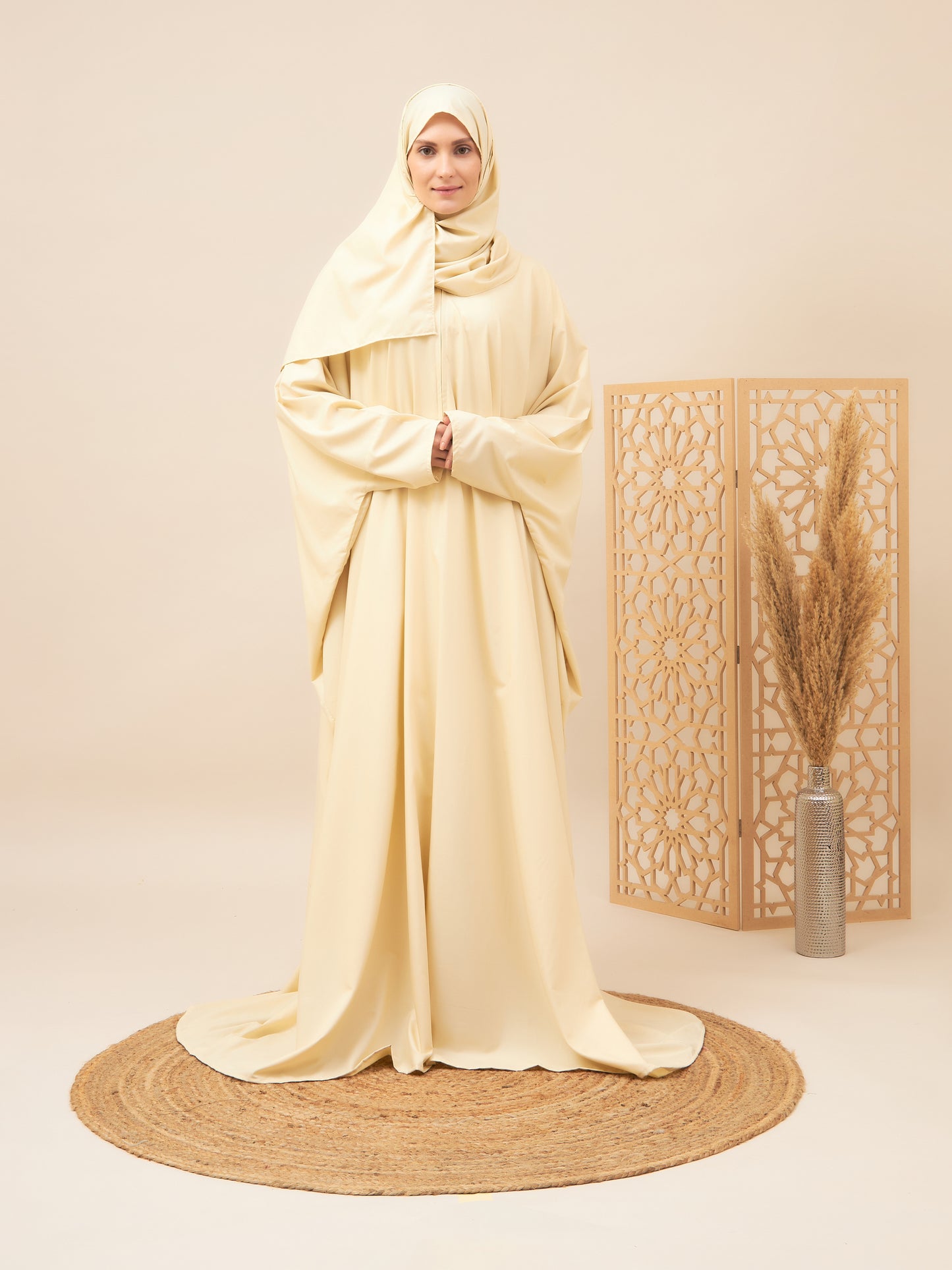 Salihat Prayer Dress I Beige