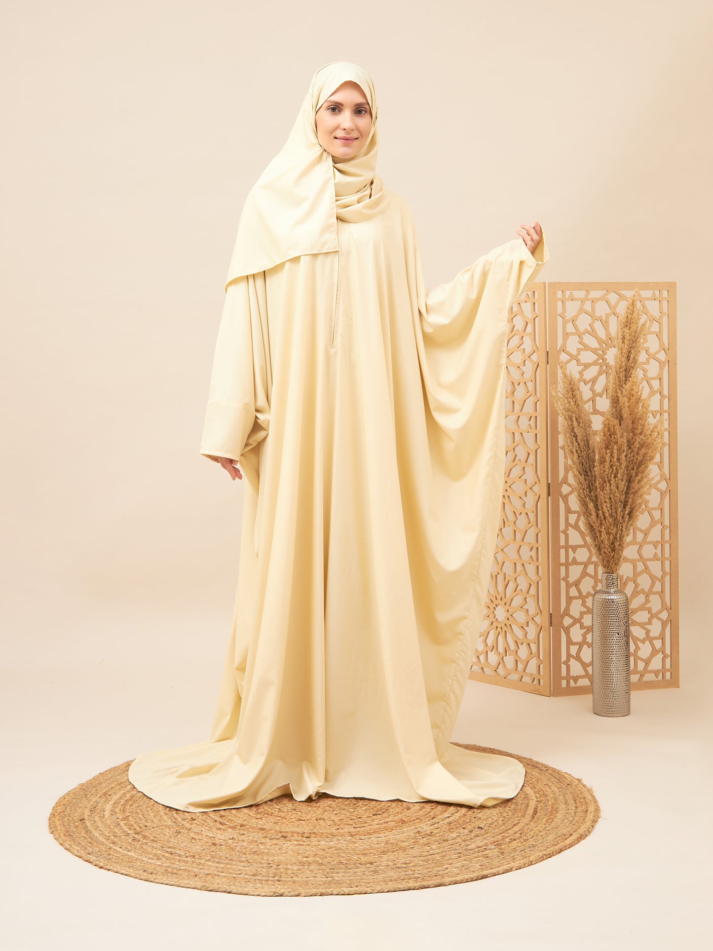 Salihat Prayer Dress I Beige