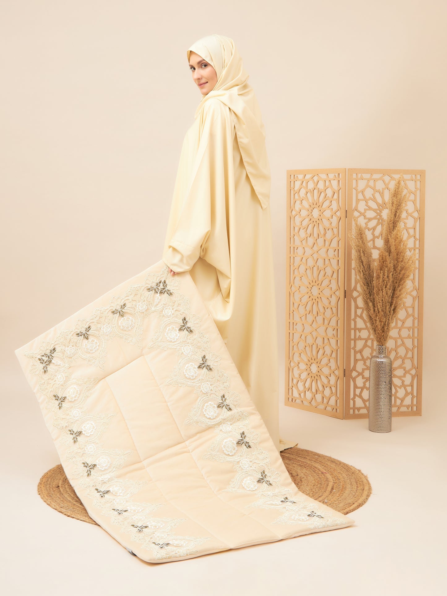 Salihat Prayer Dress I Beige