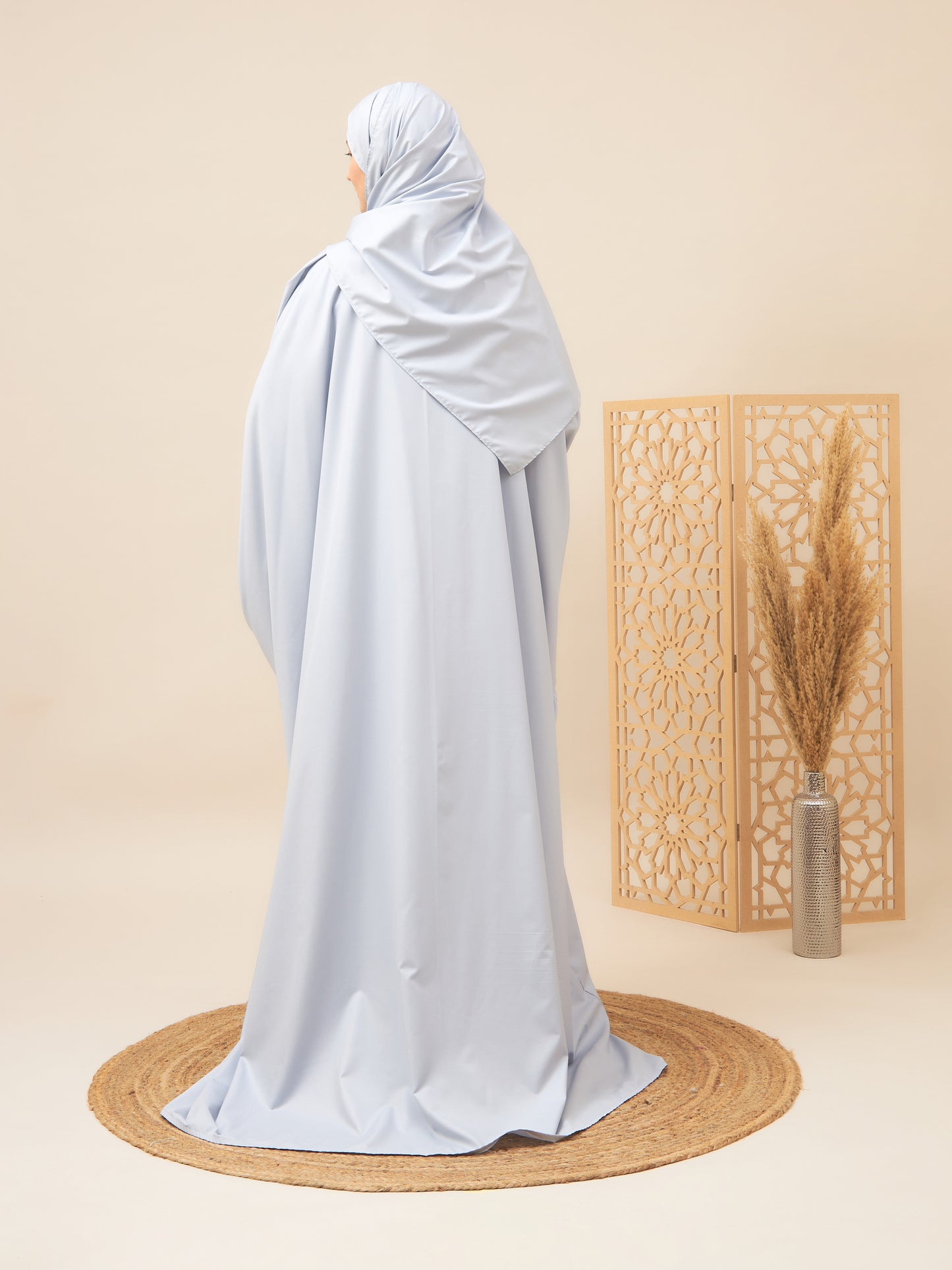 Salihat Prayer Dress I Baby Blue