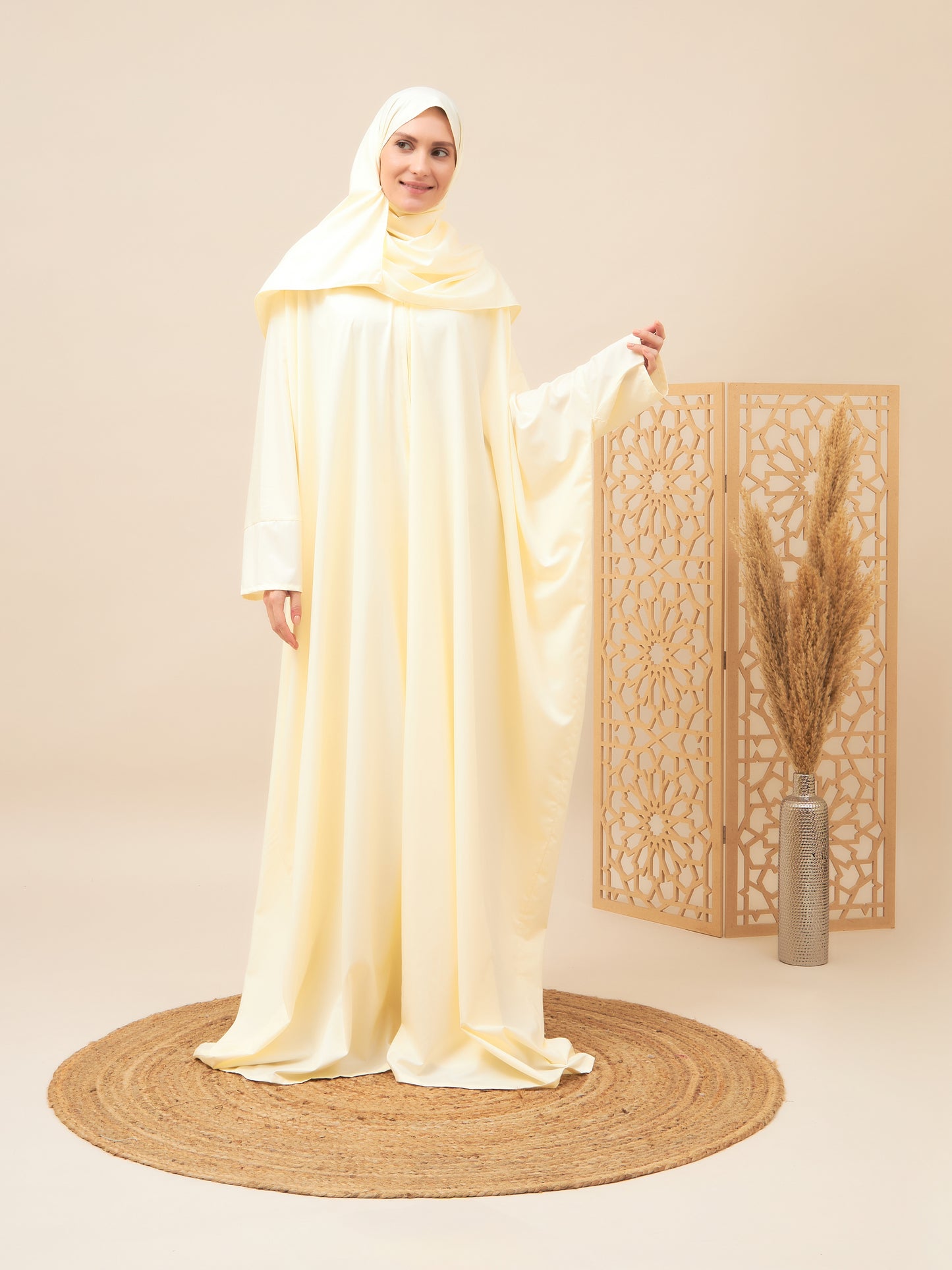 Salihat Prayer Dress I Yellow