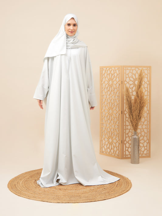 Salihat Prayer Dress I Light Gray