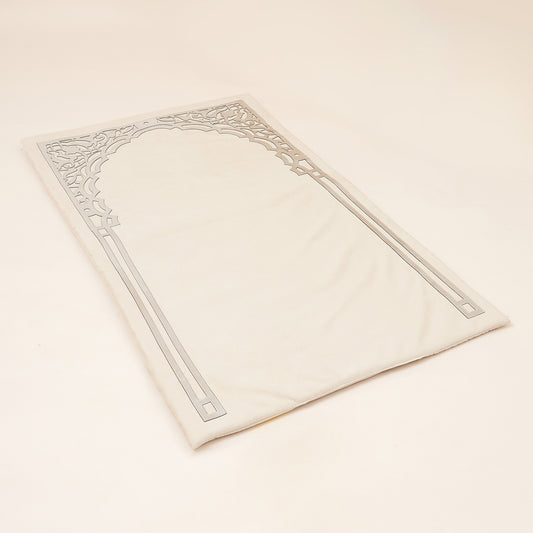 Neoclassic Silver Arch – Prayer Carpet